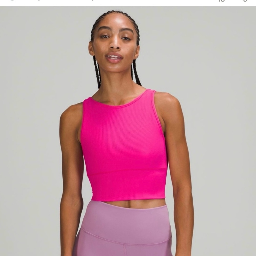 Lululemon Power Pivot Tank Rib size 4
